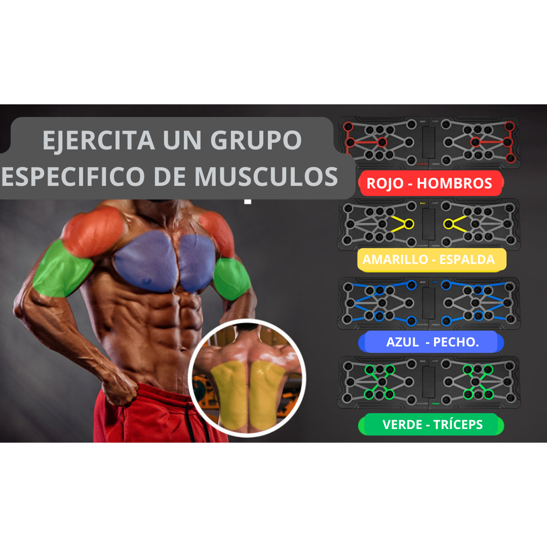 Tabla Push Up flexiones de pecho