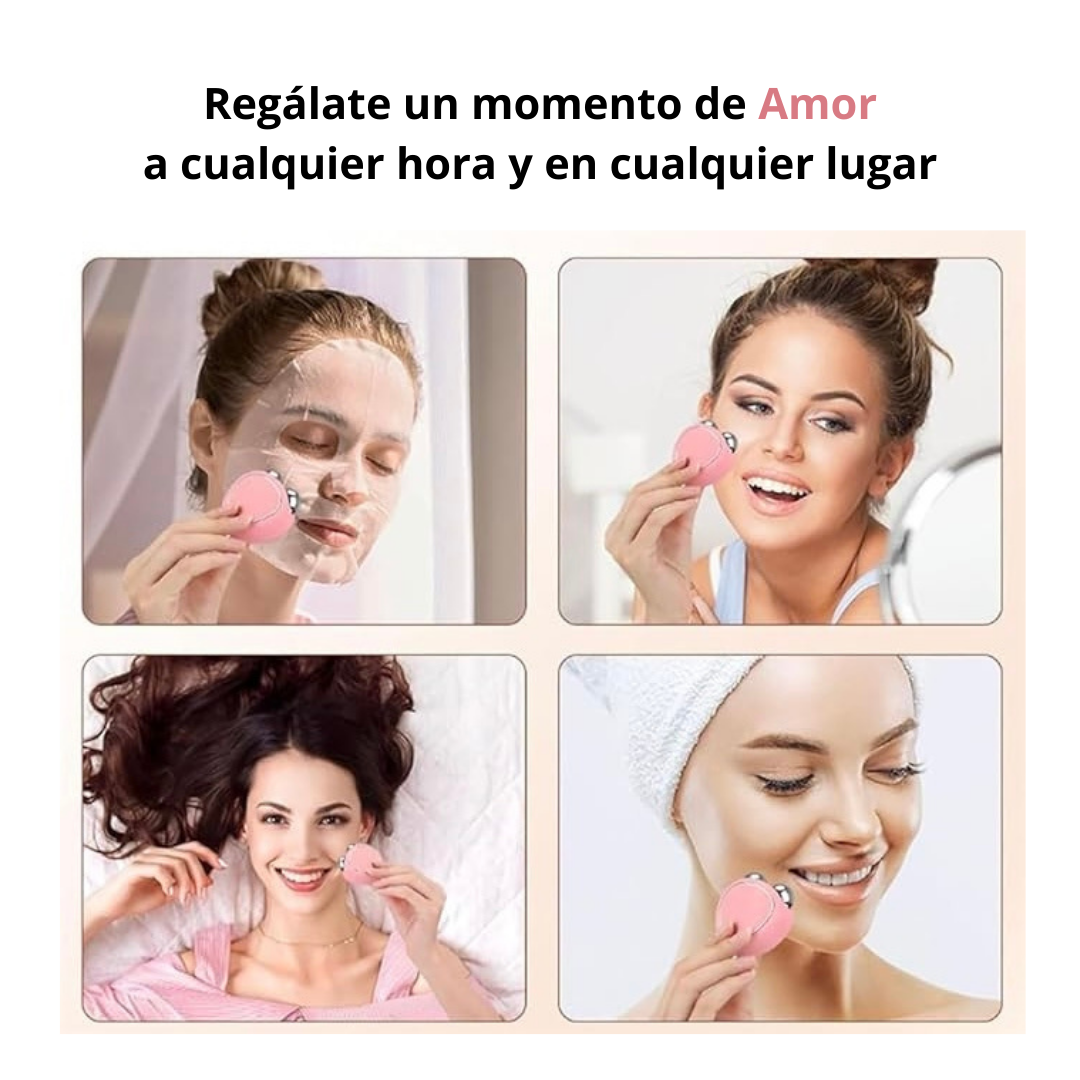 Masajeador Facial Microcorriente